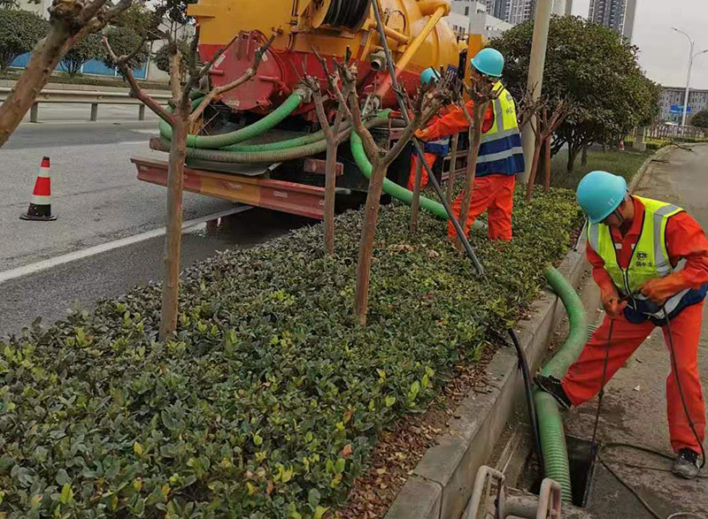 梅江市政管道清淤